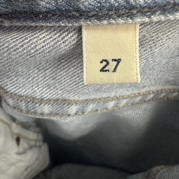 Citizens Of Humanity Emerson Embroidered High Rise boyfriend Slim Jeans 27 - Picture 9 of 16